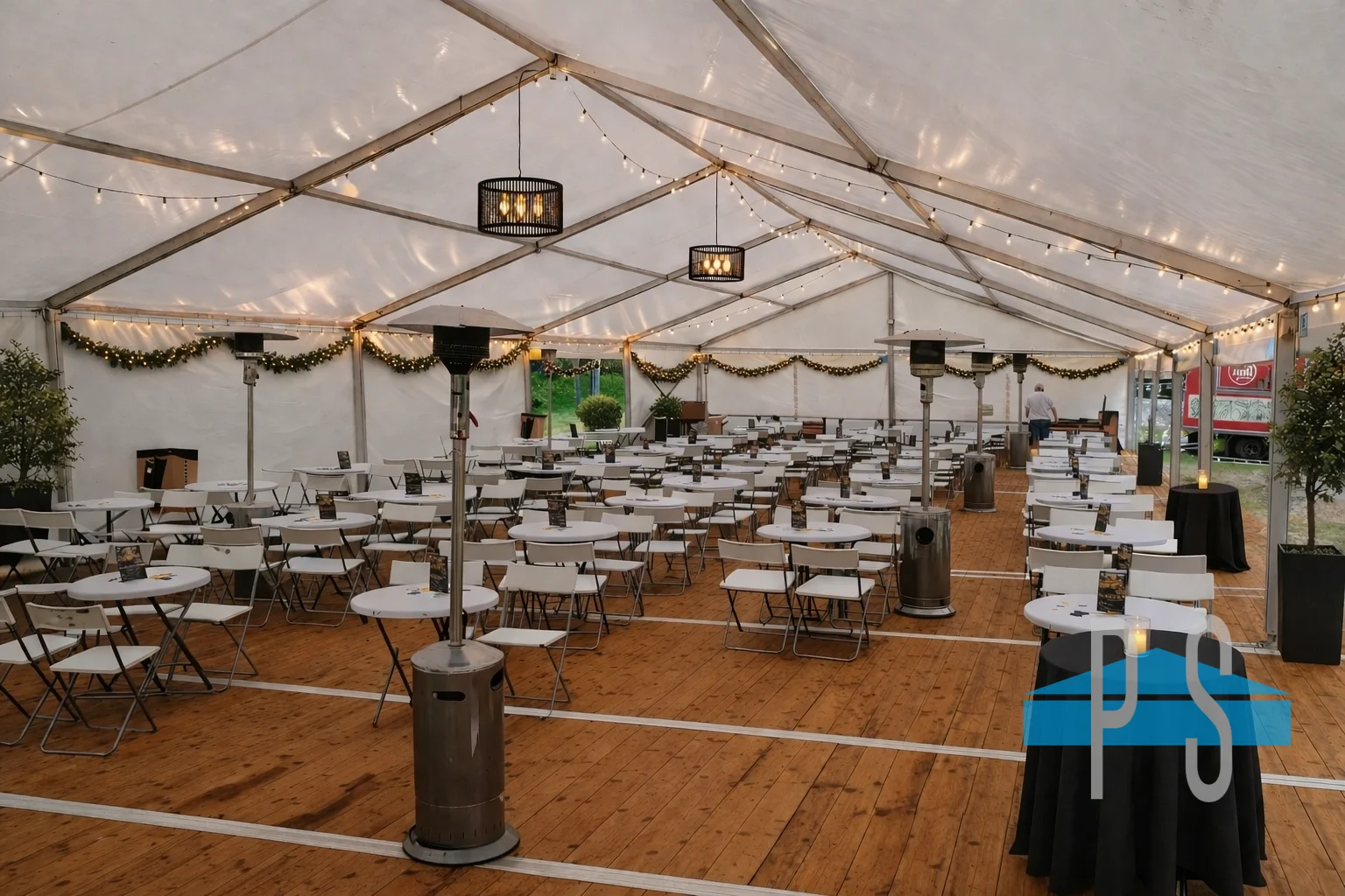 Realizace párty stanu