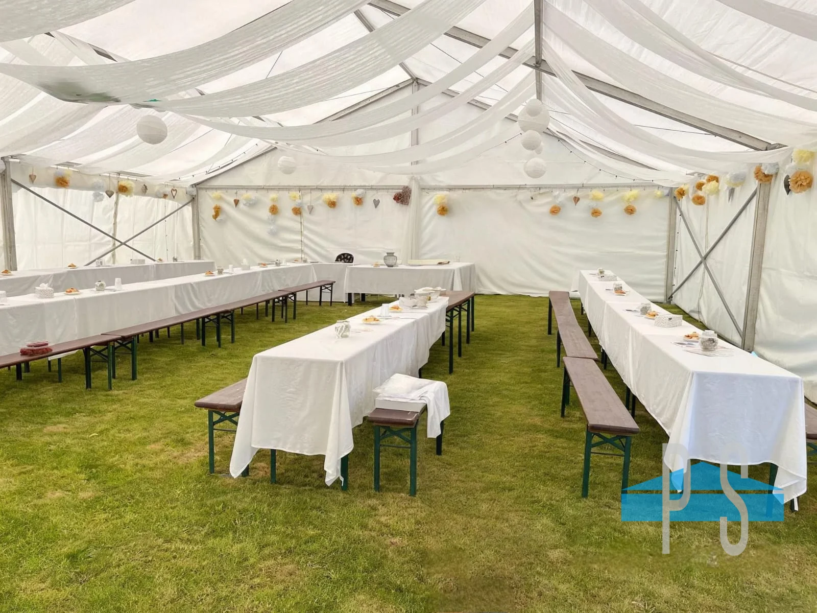 Realizace párty stanu