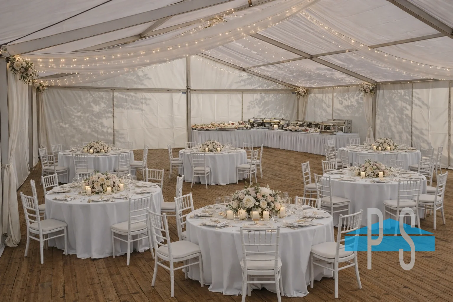 Realizace párty stanu